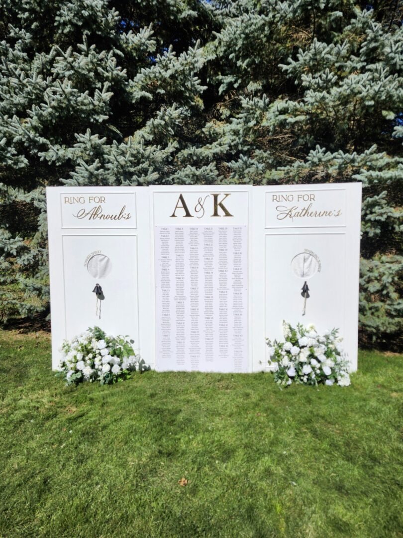 Custom Letters For Backdrop Our Work | Custom Event Décor Toronto & GTA | Decors4U
